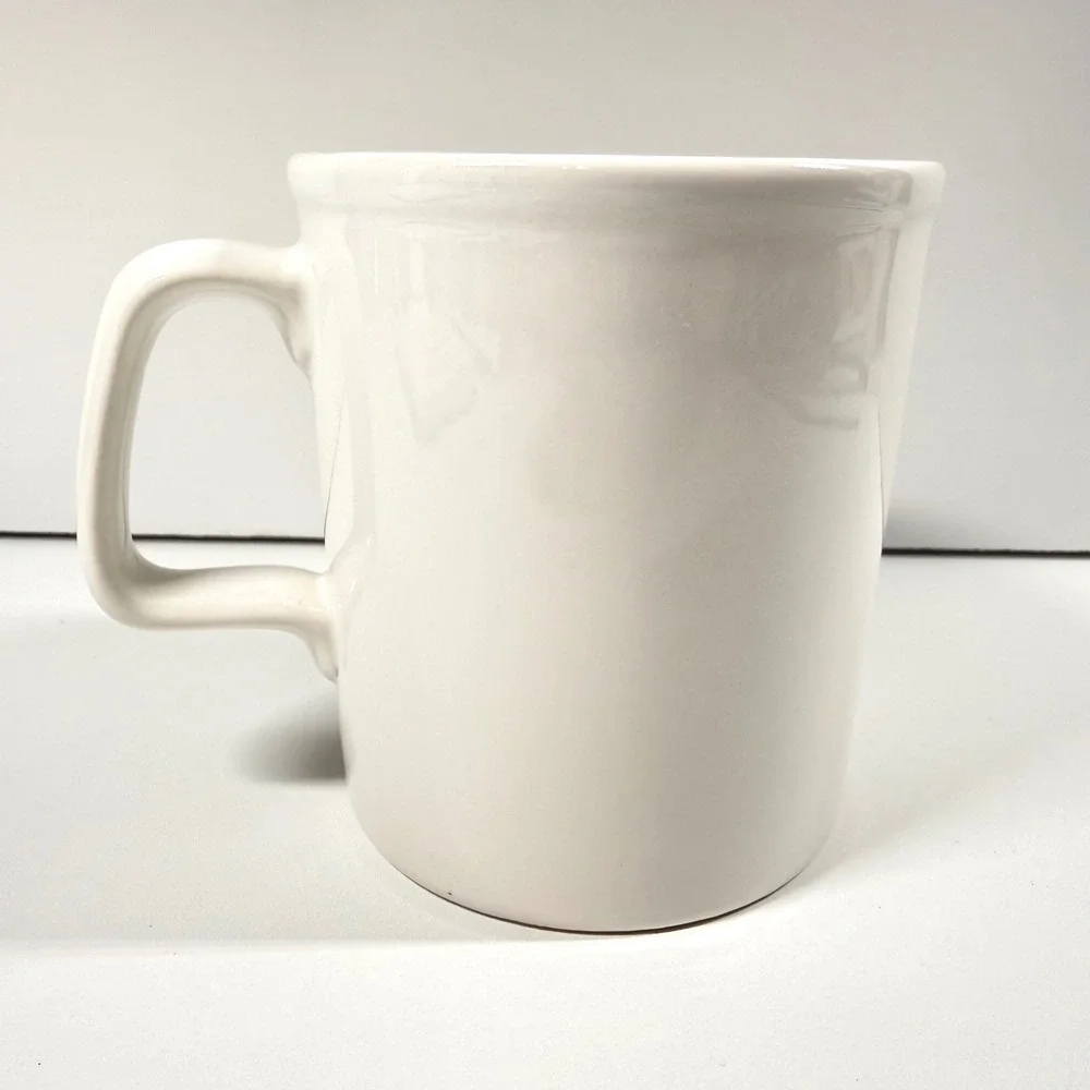 Queen Elizabeth II 1977 Silver Jubilee Mug Purbeck Ceramics UK England White